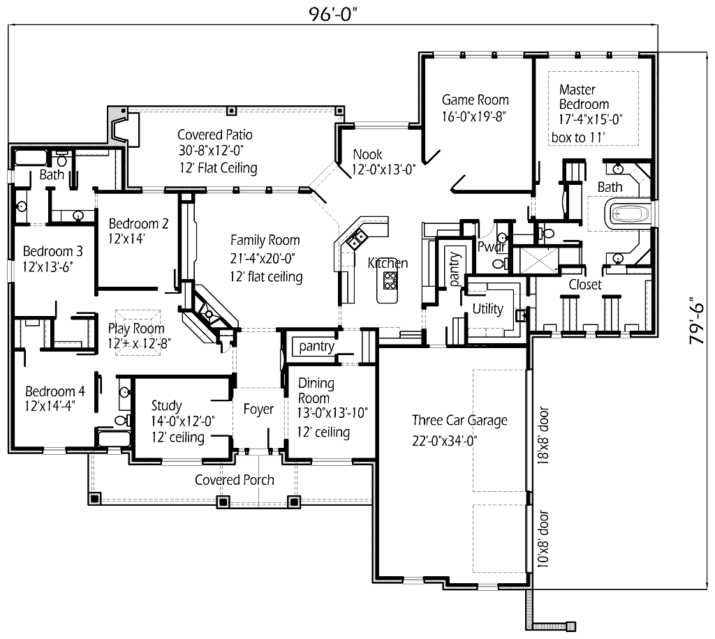 u3955r texas house plans