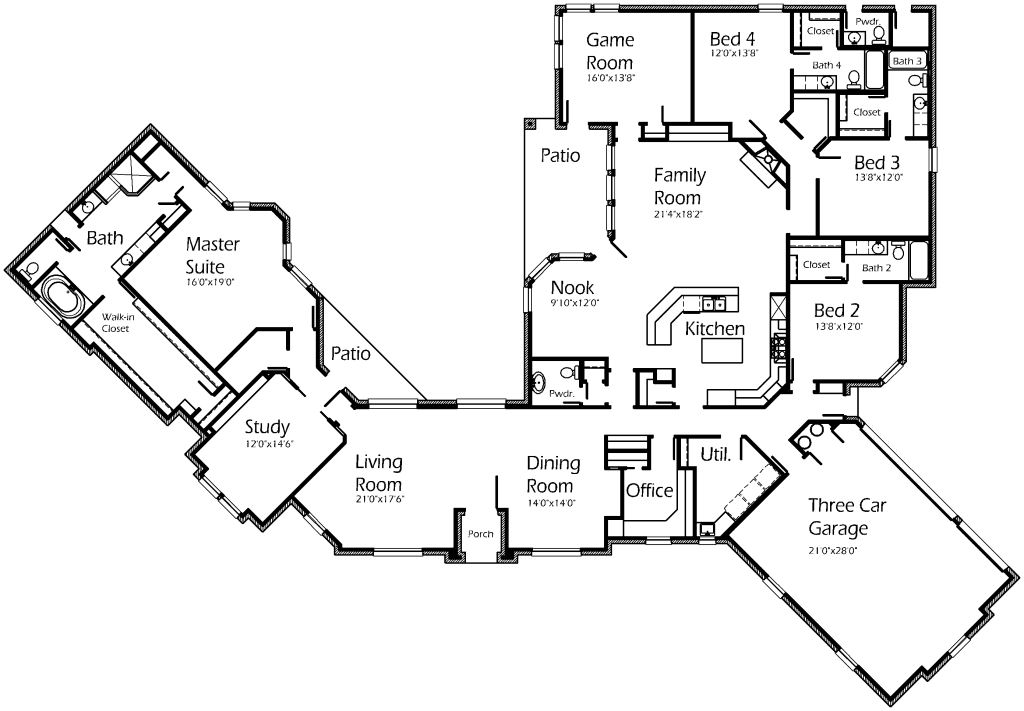 plan de la maison winchester