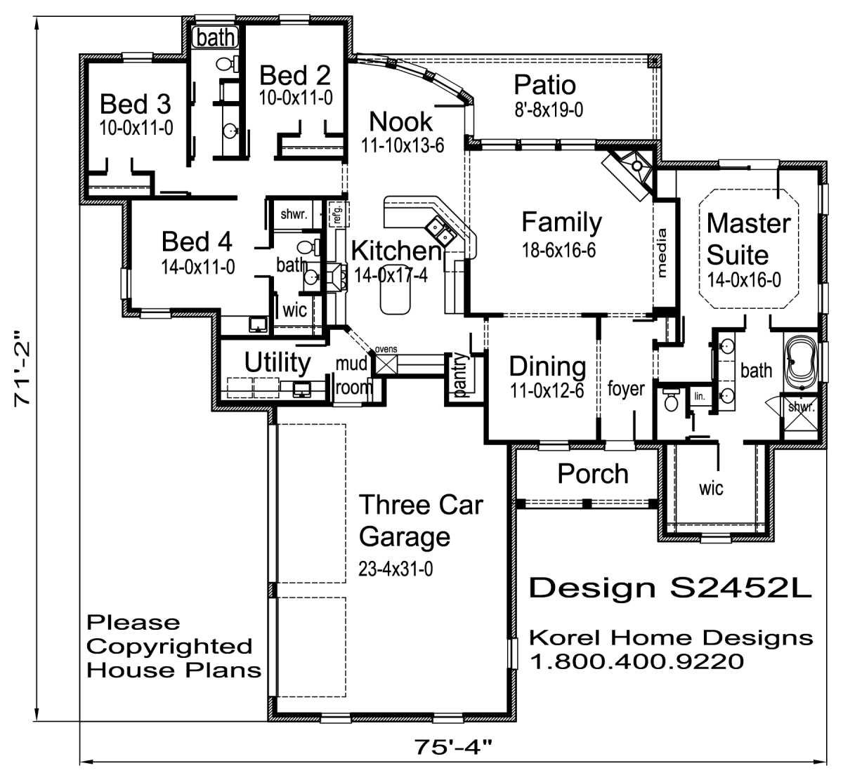 s2452l | texas house plans - over 700 proven home designs online s2452l | texas house plans - over 700 proven home designs online