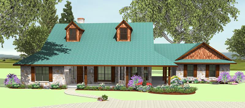 wrap around porch s2635b | texas house plans - over 700 proven wrap around porch s2635b | texas house plans - over 700 proven