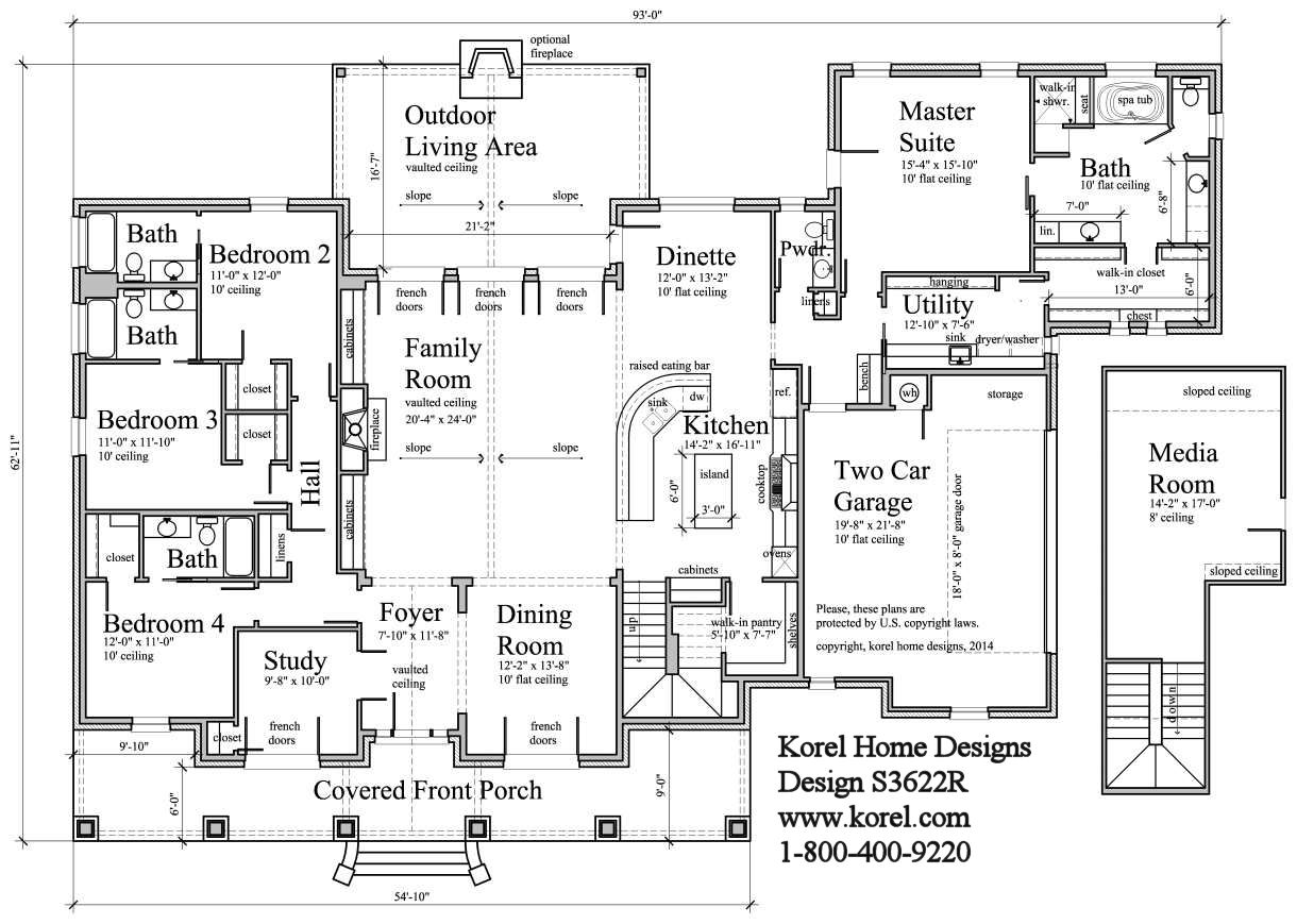 country house plan s3622r | texas house plans - over 700 proven country house plan s3622r | texas house plans - over 700 proven